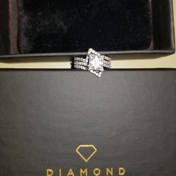 Wedding ring - Lab Generated Diamond