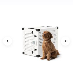 IMPACT DOG CRATE HIGH ANXIETY 40” White