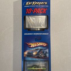 Hot Wheels Kar Keepers 10 Pack *BRAND NEW SEALED* 1970 Plymouth Road Runner Metallic Green Real Riders Metal/Metal