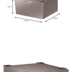 27" Washer Dryer Pedestals - For Samsung- Champagne 