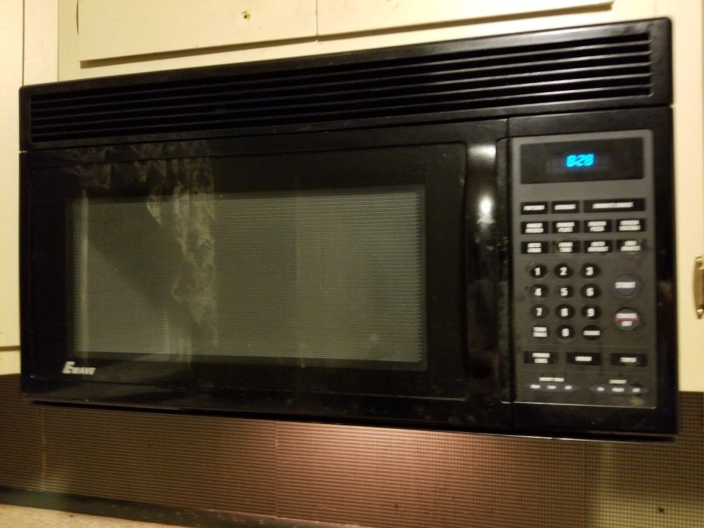 Black Ewave over the range microwave