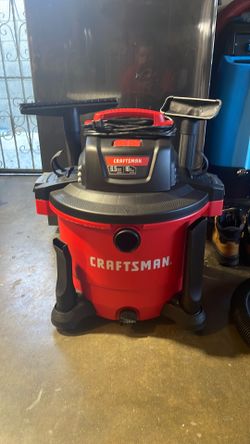 Craftsman 16 gallon 6.5 hp wet dry vac