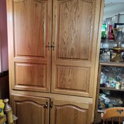 Wooden Entertainment Center