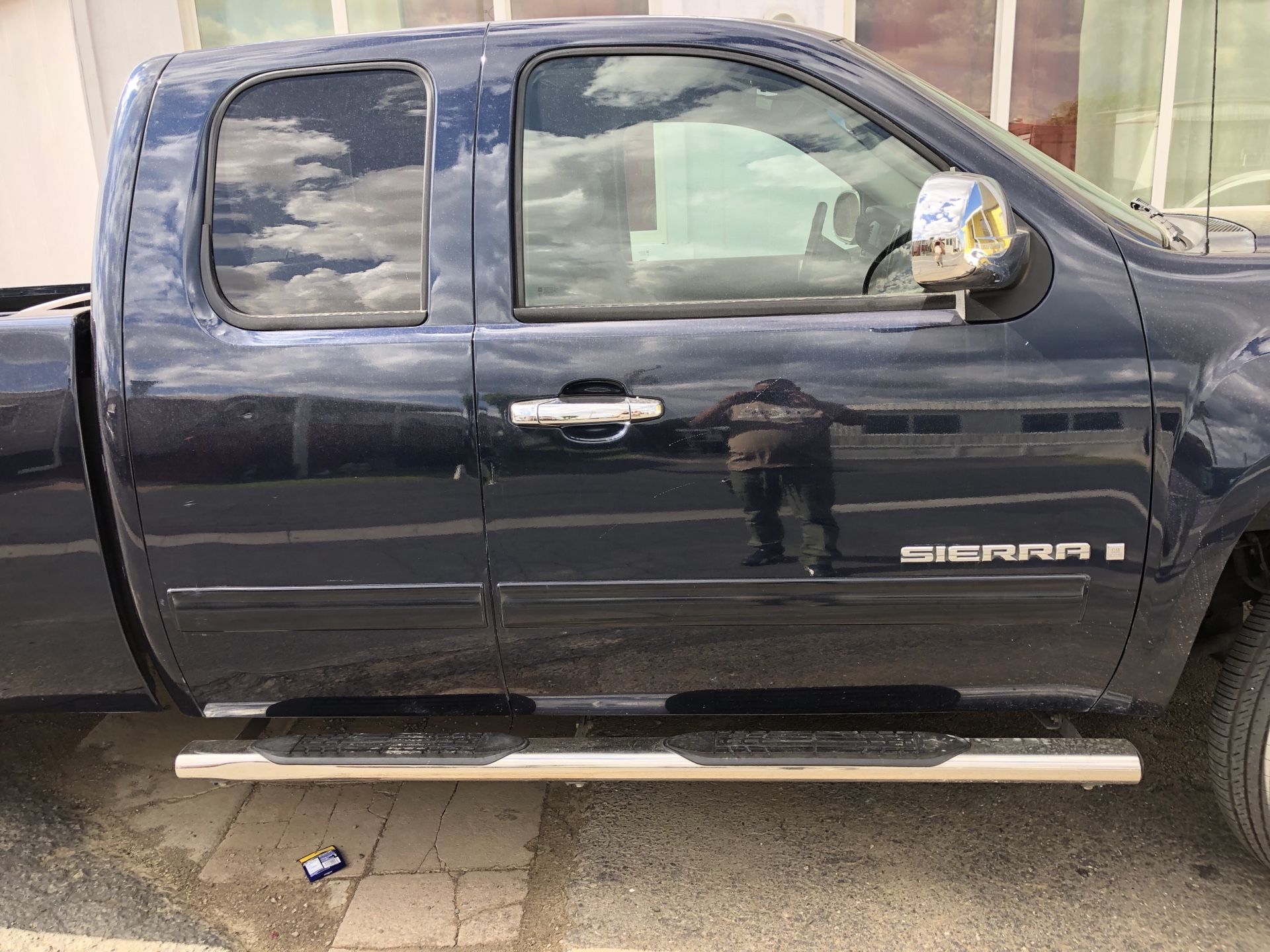 Se vende estribos para Chevy Silverado cabina y media