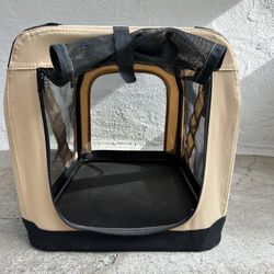 Canvas Folding Dog Crate