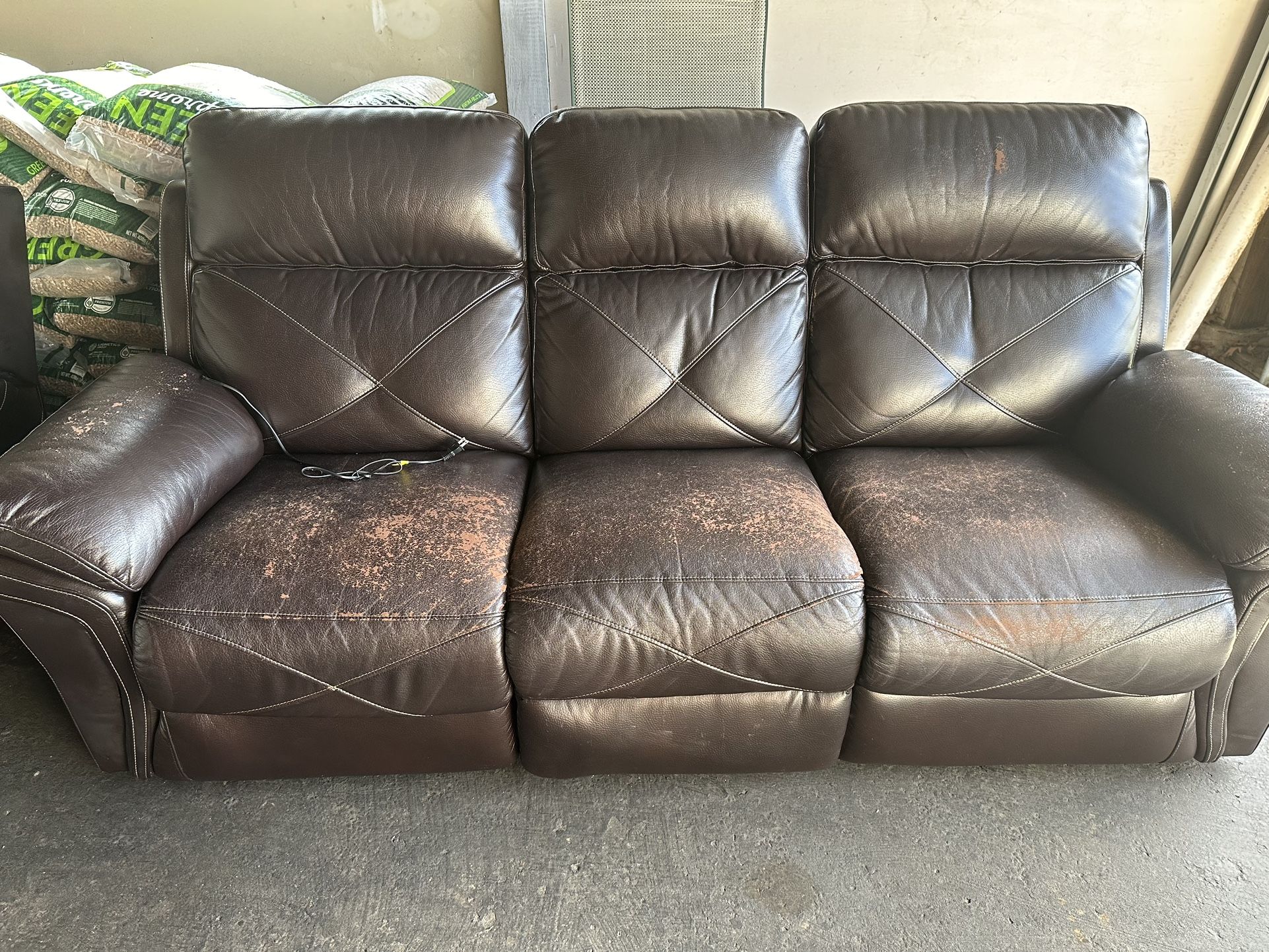 Black Couch Set