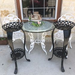 Two  Set Plant Stand 