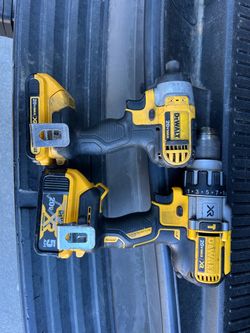 Dewalt 20v xr impact and drill/roto combo set