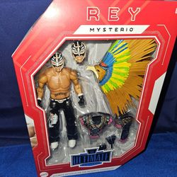 Mattel WWE ULTIMATE Rey Mysterio RUTHLESS AGGRESSION Action Figure NEW SEALED 