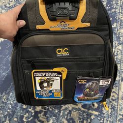 CLC Tech Gear  - 53 Pockets lighted Tool Backpack Bag