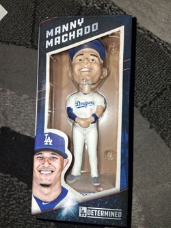 Manny Machado, bobblehead, dodger.