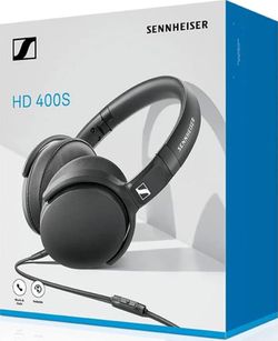 Sennheiser HD 400S Closed-Back Over-Ear Wired Headphones Comfortable Design