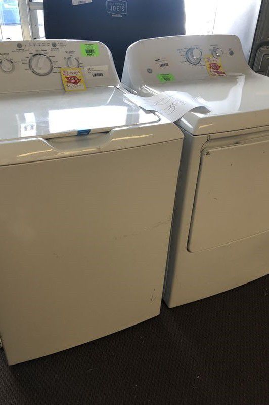 Washer and Dryer