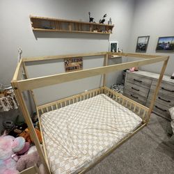 Toddler Floor Bed 