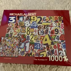 1,000 Piece Puzzle By Artist Michael Albert Of Pi