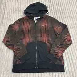 Vintage Nike blue tag  Hoodie Mens Large Mini Swoosh Logo Hooded Sweatshirt