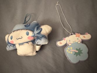 sanrio Cinnamaroll McDonald’s Plush And Air Freshener(used)