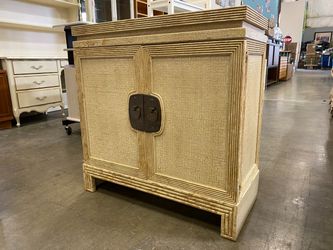 DREXEL Heritage Distressed Tamerlane Cabinet