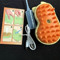 Pet brush & pet dental finger wipes