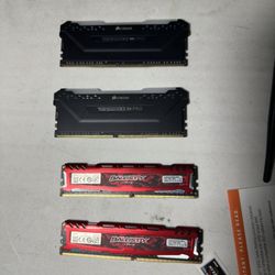 4x8 Ram ddr4 - Vengeance Pro/ballistix