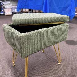 Vanity Stool with Storage  