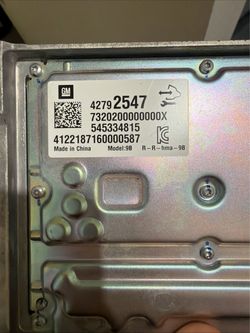 OEM (contact info removed)7 Radio Amp Control Module 2018-2024 Chevy Trailblazer, TESTED