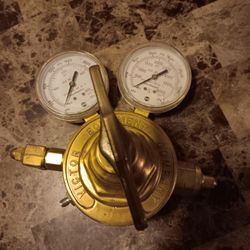 Brass Victor SR452 Methane Hydrogen Regulator 