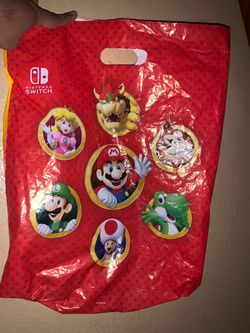 Nintendo Switch Mario Video Game Bag