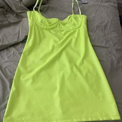 Mini Neon Dress 