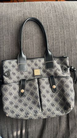 Dooney & Bourke DB Monogram satchel Vintage