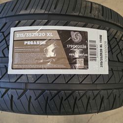 Brand New Tires (1) Pegasus HPX Sport (315/35ZR20XL) (Single) ($119)