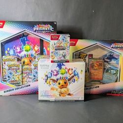 [SEALED] Pokemon Prismatic Evolution Lot