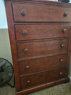 Wood dresser