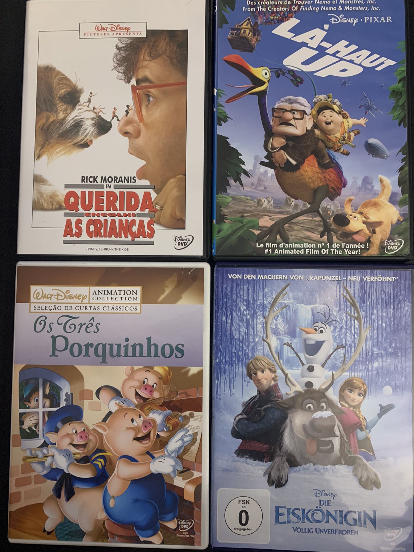 4 Disney Movies In SPANISH! (DVD)