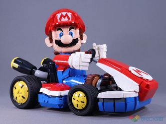 LEGO Super Mario Mario Kart Mario & Standard Kart 72037 New Sealed