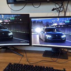 Gaming/ Office PC Full Set-Up Monitors And Keyboard/Mouse Included
