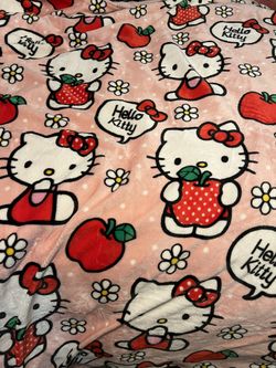 Hello Kitty Throw Blanket 