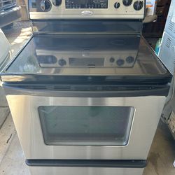 Whirlpool gold electric stove stainless steel