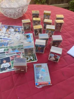 Variety Of Baseball Items