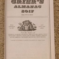 Grier's Almanac 2017 (PICK-UP ONLY)