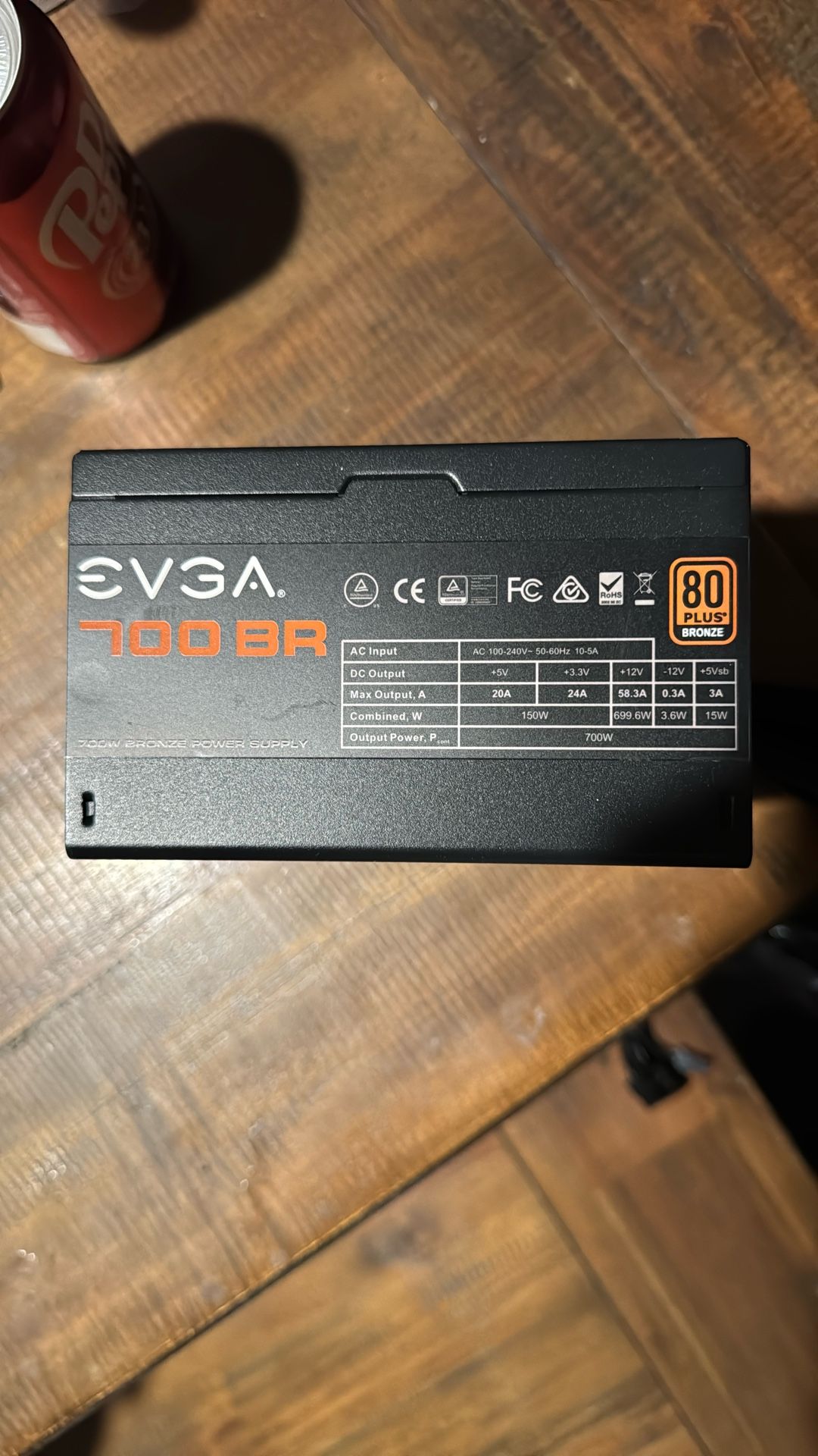 700w Power Supply - EVGA 700 BR