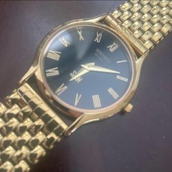 🔥Seiko Super Slim Men's Gold Filled Vintage Watch RARE🔥