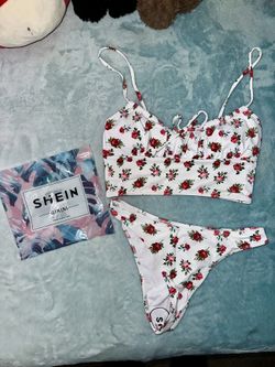 SHEIN Floral Bathing suit  