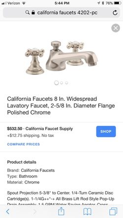 California faucet for sale CF-4202-Pc