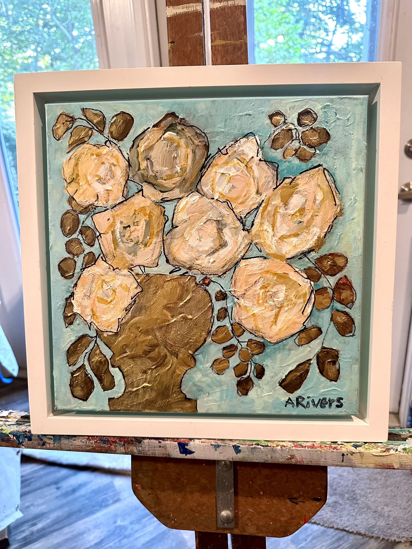 Original Painting, “The Golden Vase”