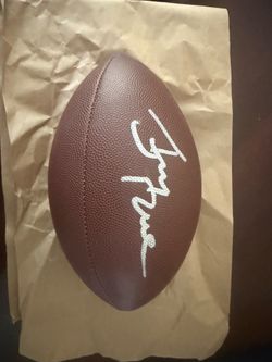 Jerry Rice Football Autographed!