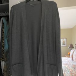 89th & Madison Women’s Sweater With Silver Buttons On Sleeves