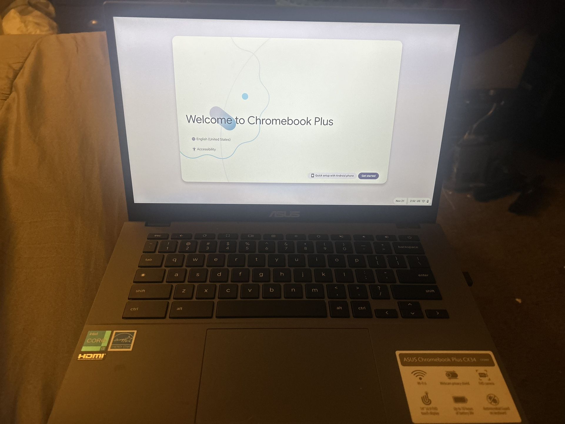 Asus Chromebook Plus