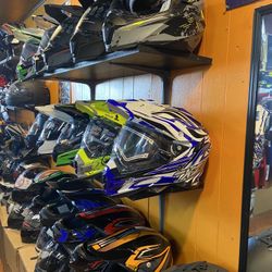 New Dual Sport Adventure Off Road Dirt Bike Motorcycle Helmet S $100+ 