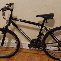 black Roadmaster bike